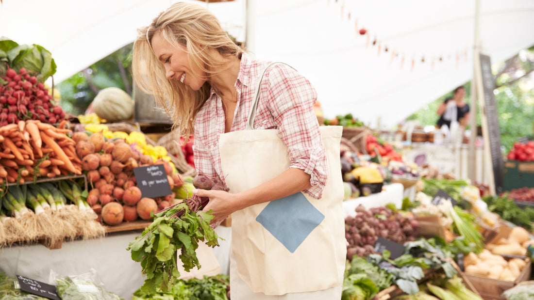 Shopping for food rich in minerals