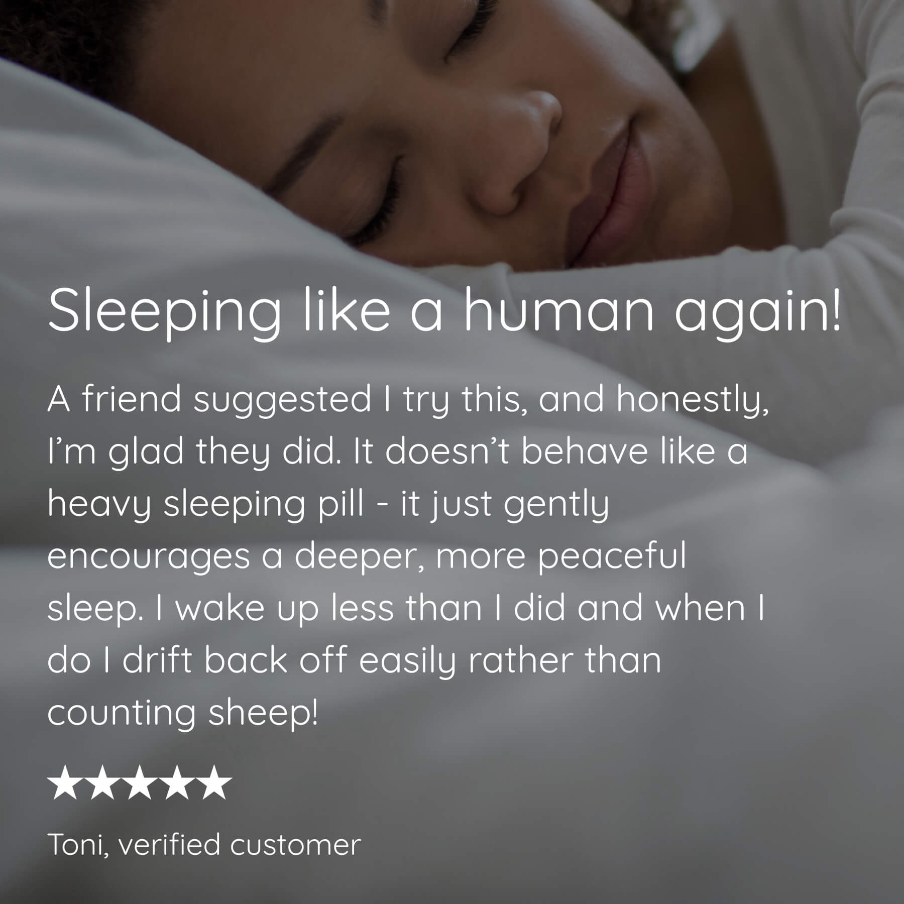 Wassen Relax & replenish sleep supplement - customer review