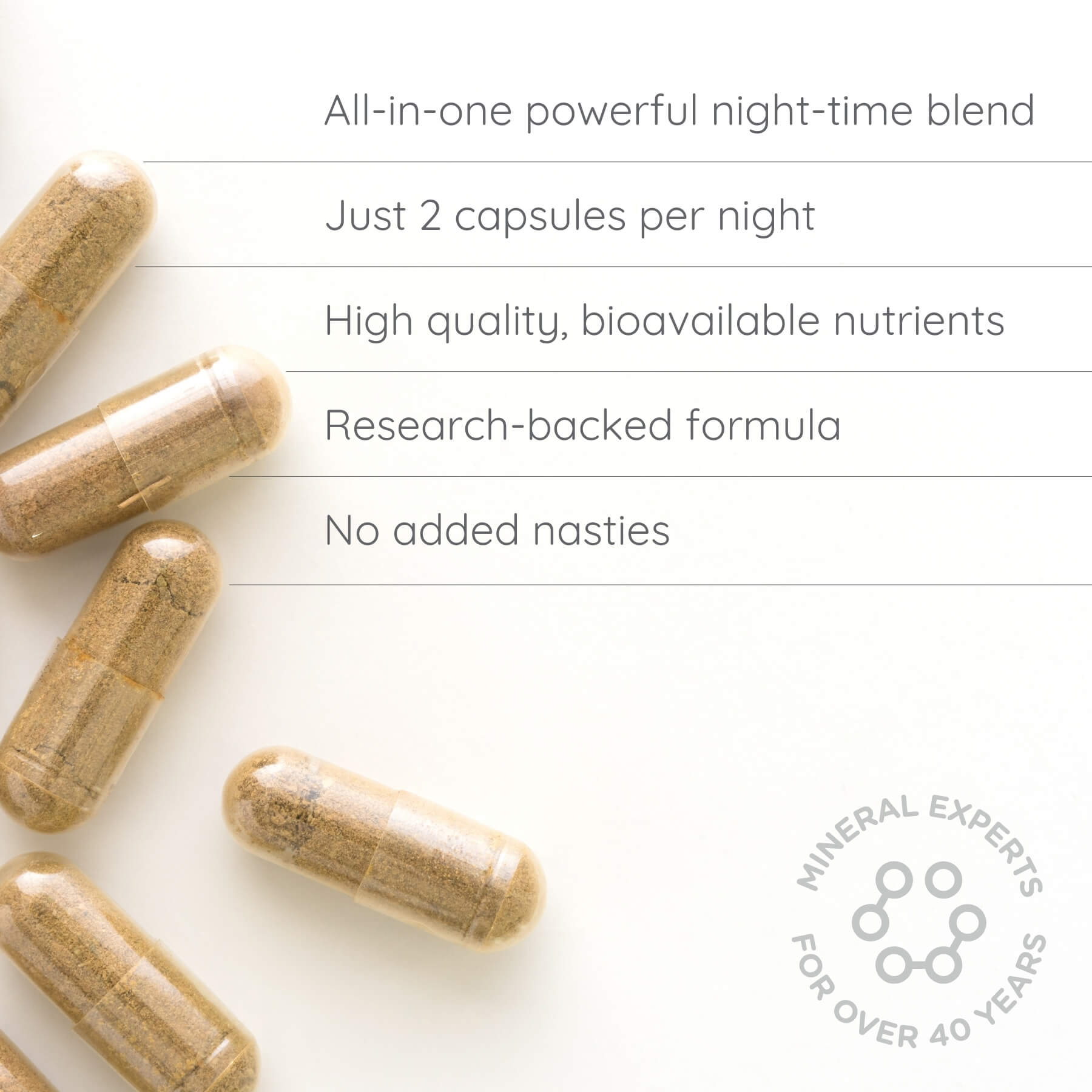 Wassen Relax & Replenish sleep supplement key benefits 